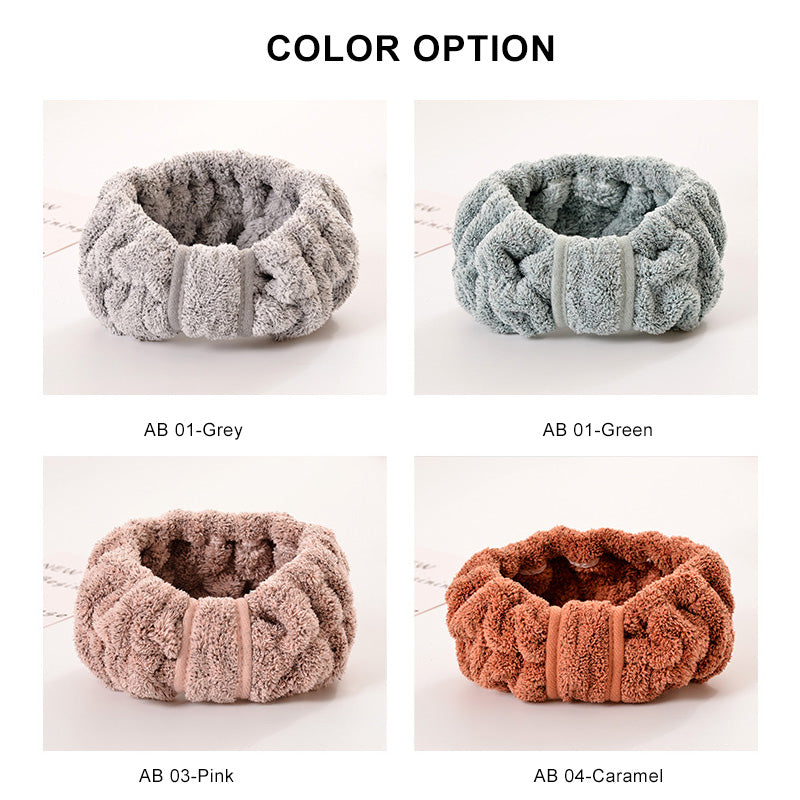 Simple Design Plush SPA Headband