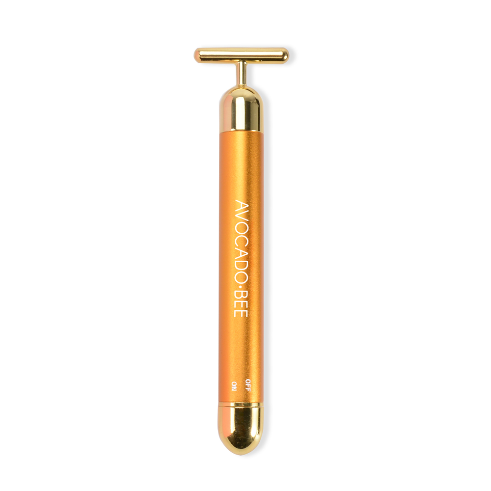 24K Gold Beauty Bar Electric Vibrating Massager