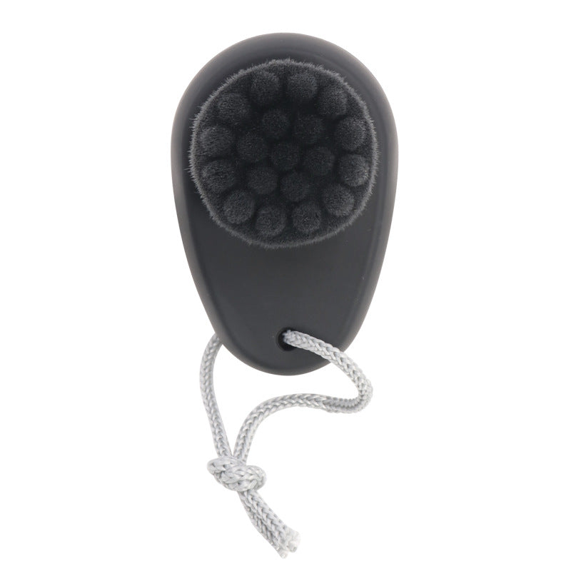 Black Charcoal Double-sided Facial Brush For Men and Women