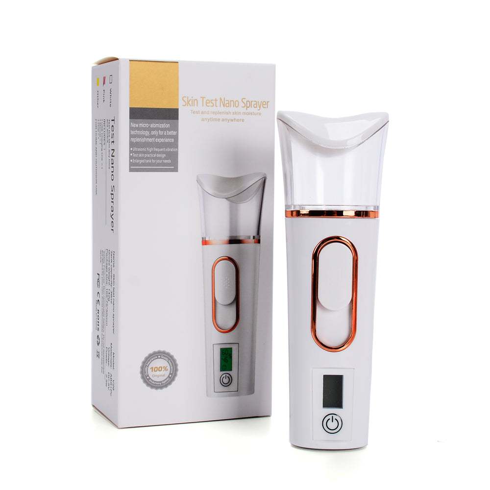 2 in1 Portable Mini Facial Steamer & Skin Test