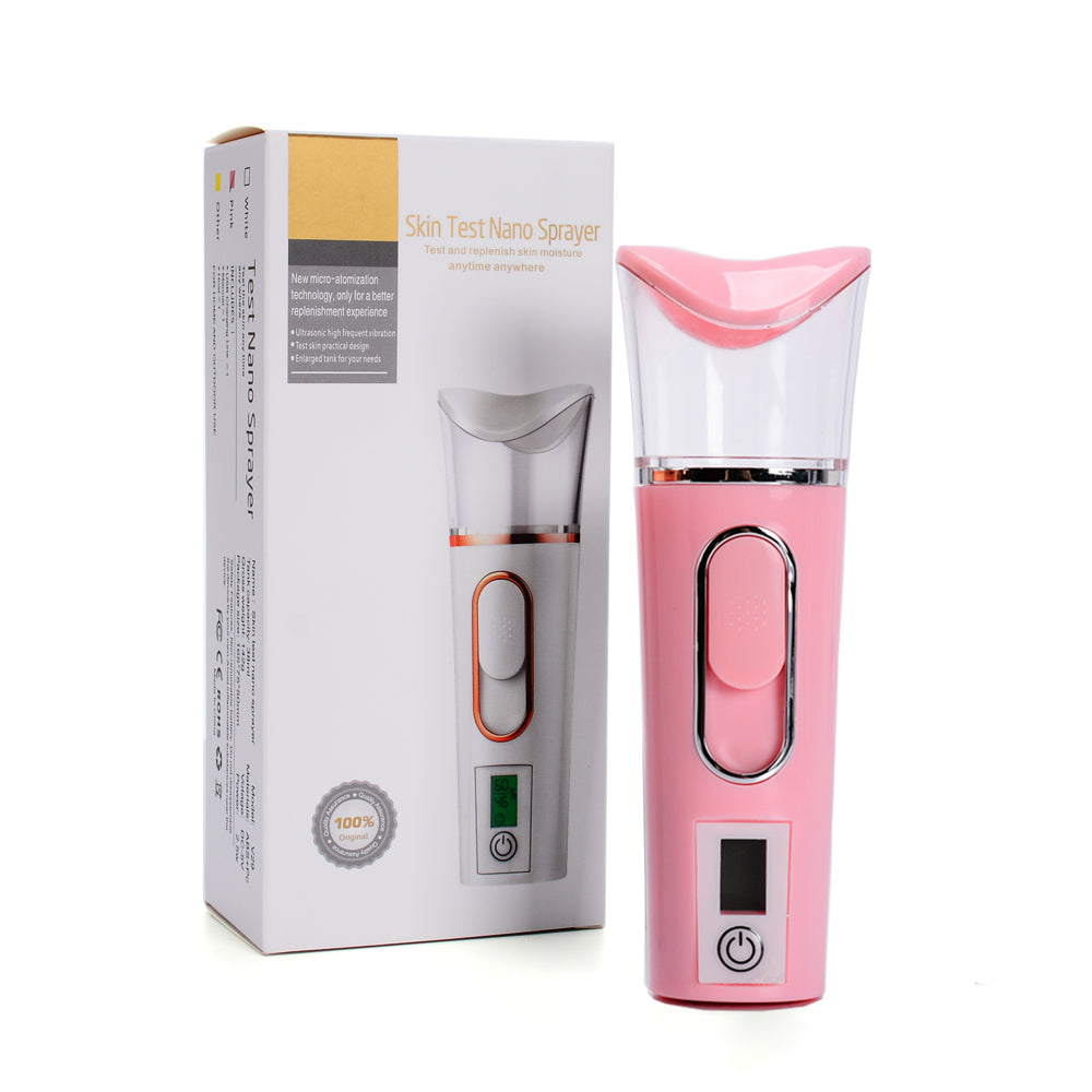 2 in1 Portable Mini Facial Steamer & Skin Test