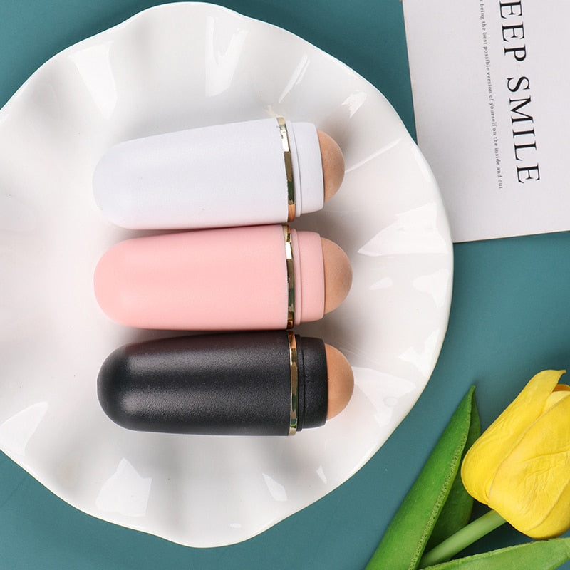 Volcanic Stone Face Oil Absorbing Roller