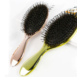 Rose Gold Boar Bristle Finishing Brush