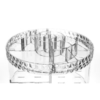 Elegant Crystal Rotating Organizer