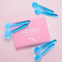 Ice Cooling Facial Globes  +Vitamin C Serum For Dull Skin & Dark Spots