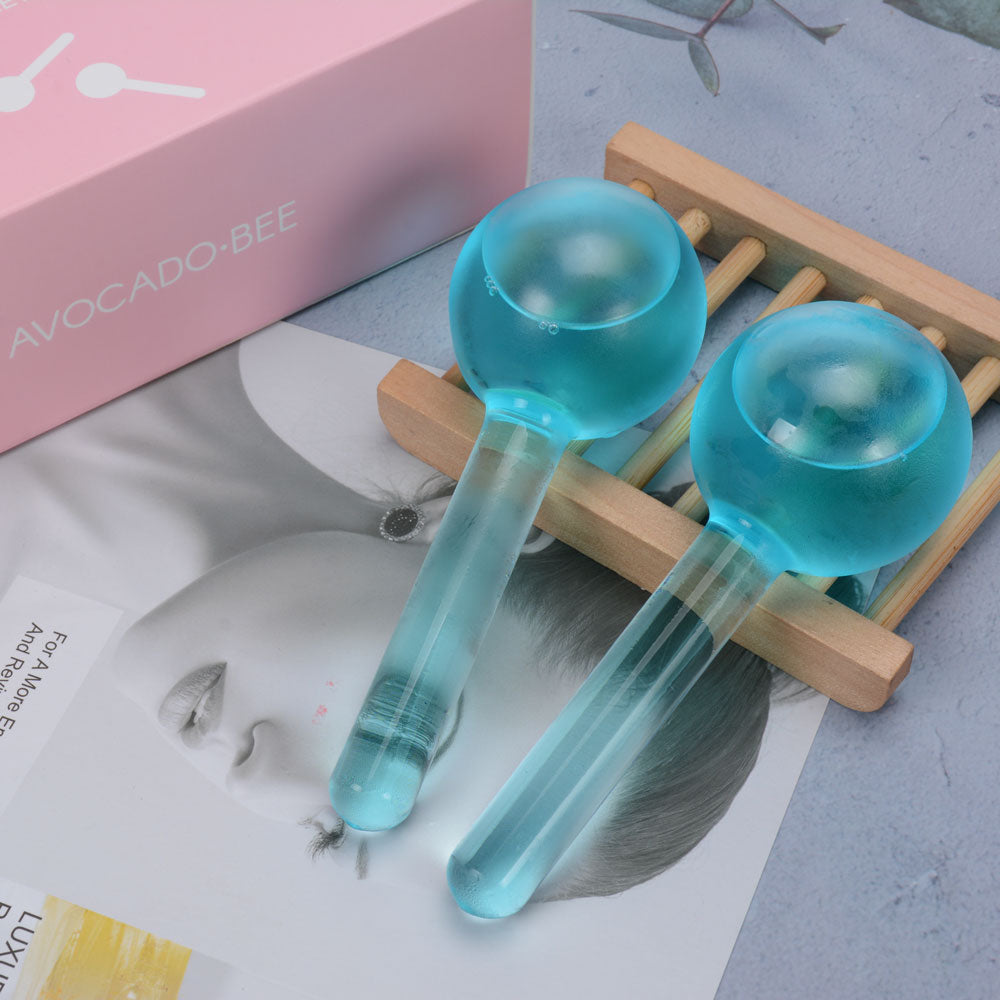 facial ice globes benefits