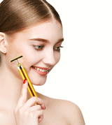24 karat gold face massager