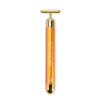 24K Gold Beauty Bar Electric Vibrating Massager