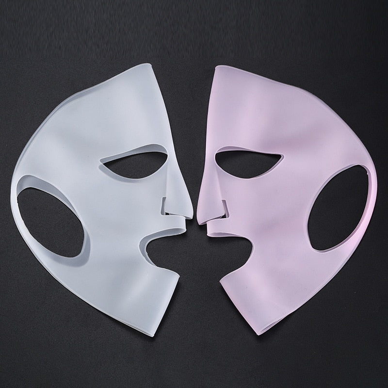 Reusable Silicone Face Mask For Sheet Mask