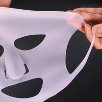 Reusable Silicone Face Mask For Sheet Mask