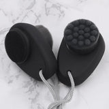 Black Charcoal Double-sided Facial Brush For Men and Women