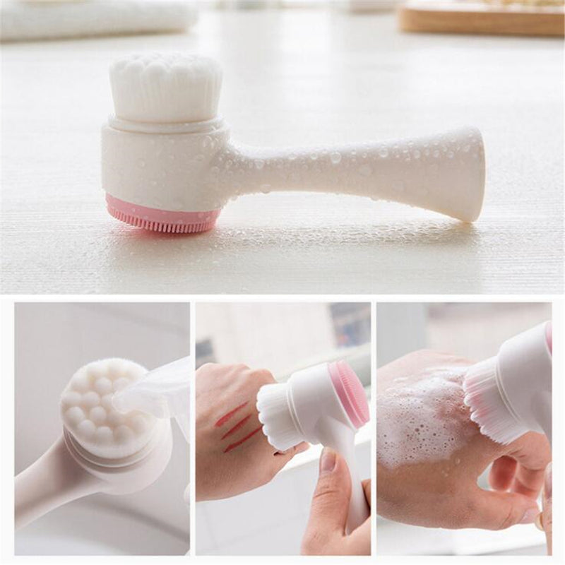 Double-sided Facial Cleansing Brush
