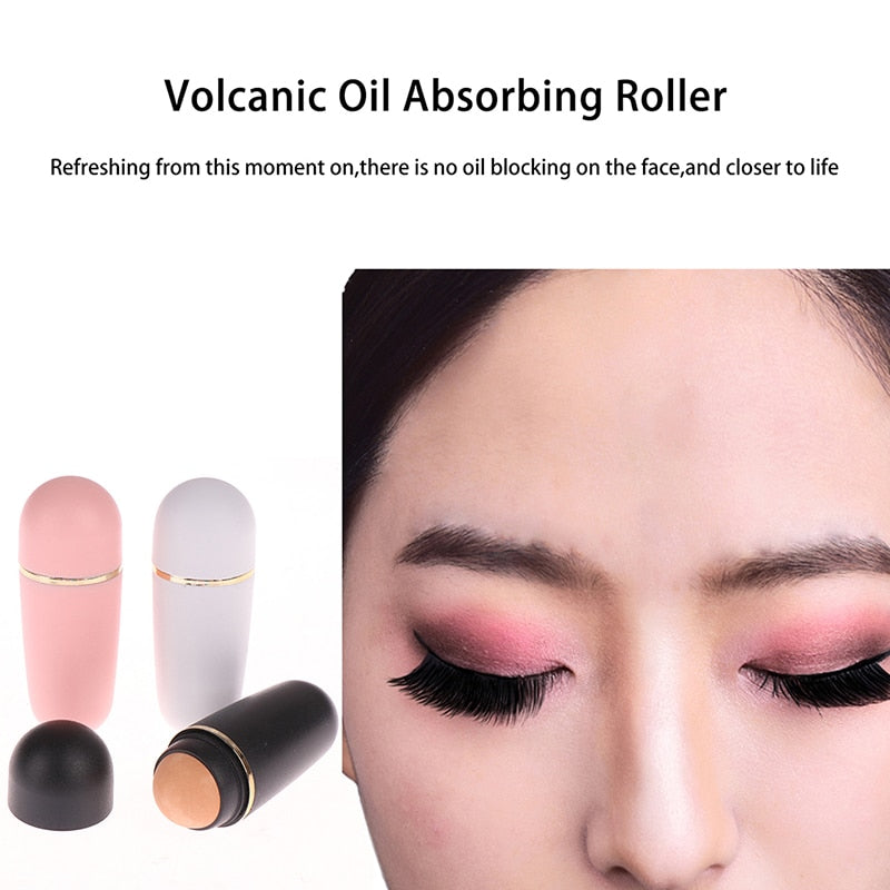 Volcanic Stone Face Oil Absorbing Roller