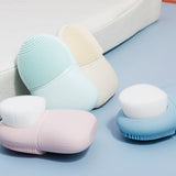 Colorful Mini 3D Double Side Silicone Face Cleanser Brush