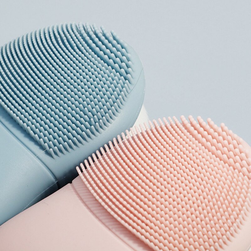 Colorful Mini 3D Double Side Silicone Face Cleanser Brush